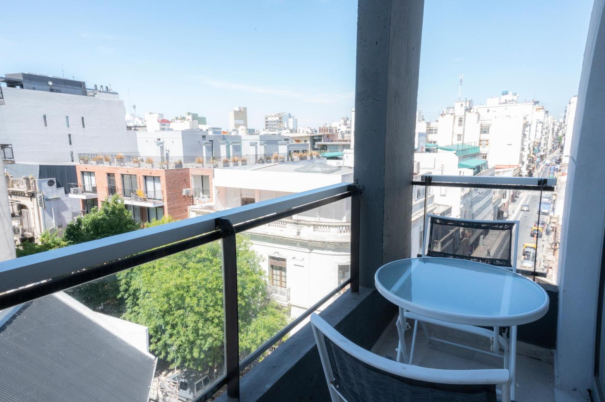 Ferienwohnung Alucinante Studio! Centrico Moderno Con Balcon, Apto 3 Personas 71 Buenos Aires Exterior foto
